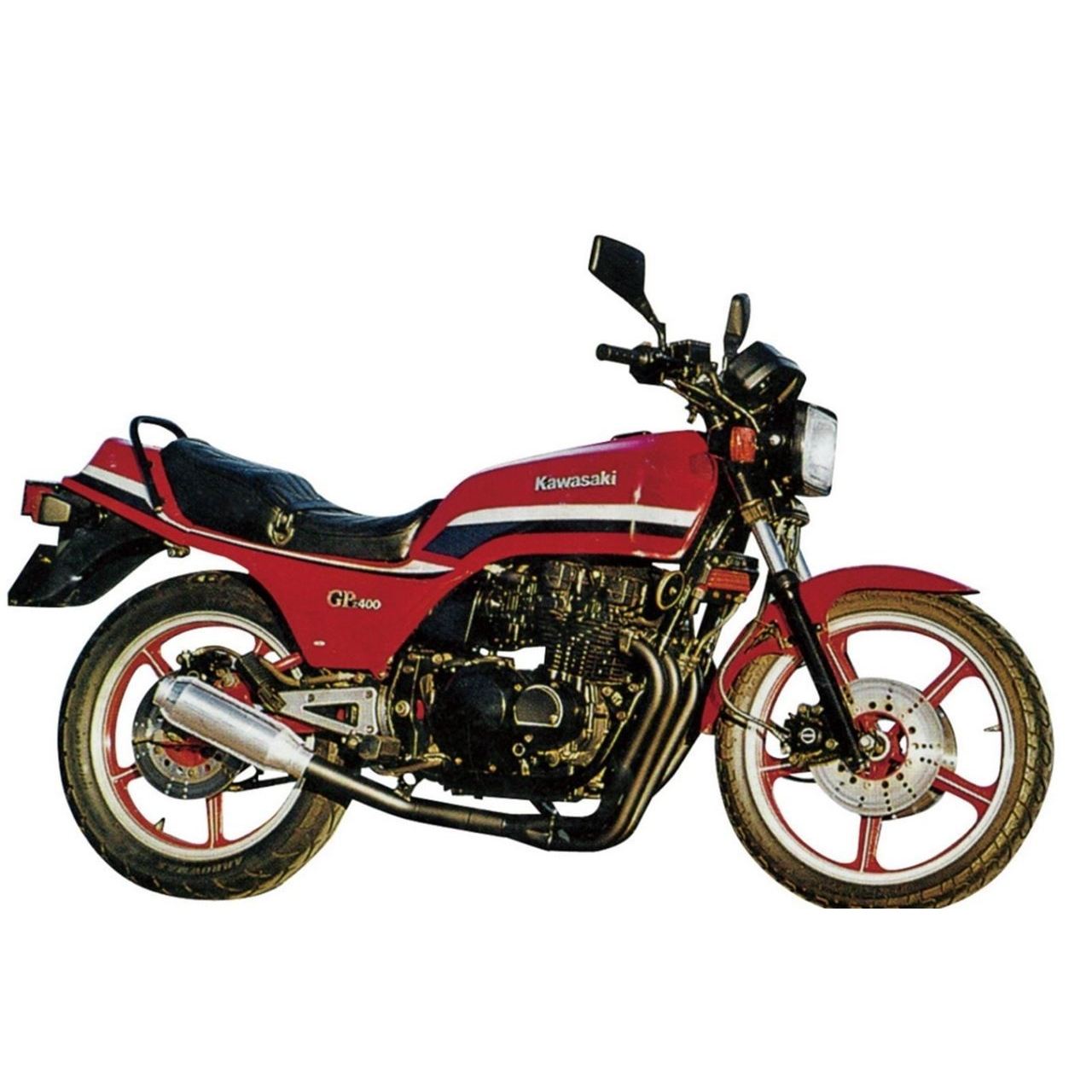 MRS ZPM-K40-050B モナカマフラー フルEX Z400GP Z550GP バイク