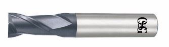オーエスジー 3181880 WXLコートエンドミル 2枚刃 1.5D刃長タイプ WXL-1.5D-DE 8 1本 切削工具 エンドミル 超硬スクエアエンドミル