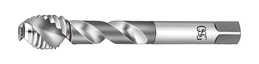 オーエスジー 8320116 スパイラルタップ EX-AL-SFT HSE STD M4X0.7 OH2 1本 切削工具 ねじ切り工具 ハイスタップ