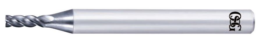 オーエスジー 8556080 超硬防振型エンドミル ラジアス ショート形 AE-VMS 4XR0.5 1本 切削工具 エンド..