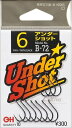 オーナー針 11536 B-72 アンダーショットフック 8号 釣り フィッシング 魚 釣具 フック