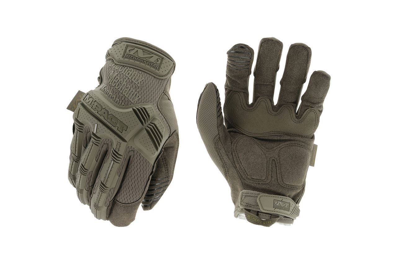 Gloves - メカニクスウェア 耐衝撃ワークグローブ エムパクト ODグリーン バイク 衝撃保護 タッチスクリーン対応 MECHANIX WEAR