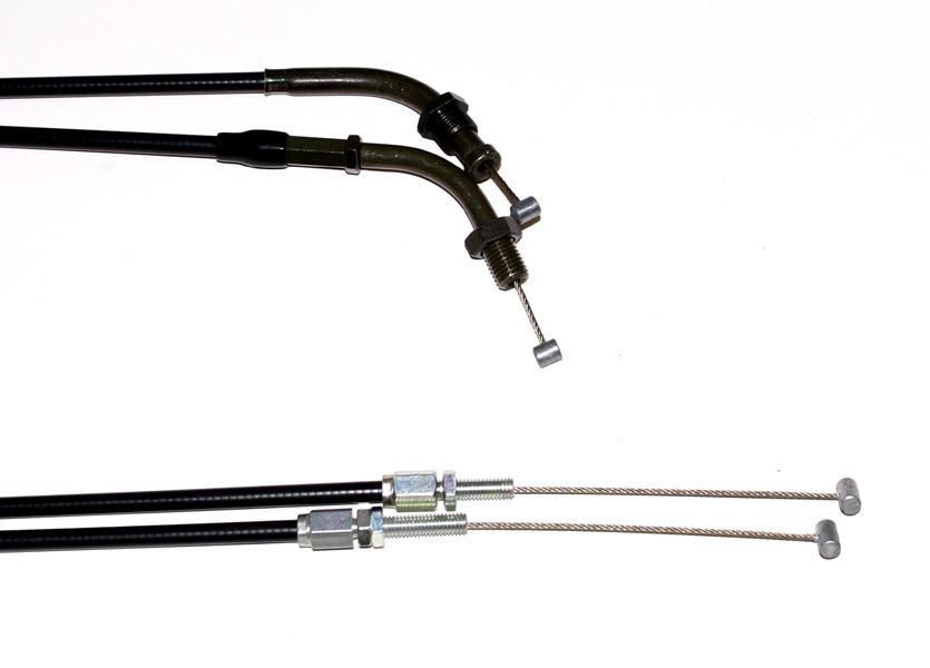 エフェックス ECT30305 スロットルケーブル 50mmロング SR400 アクセルワイヤー ハンドル パーツ EFFEX