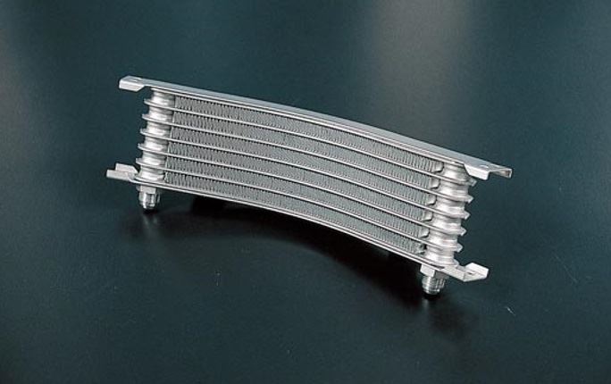 プロト F88-1050 ラウンドオイルクーラーコア シルバー H91.6×W332.6×T32mm 7段 #6 冷却 パーツ PLOT