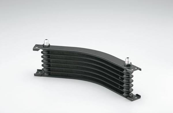 プロト F88-1050B ラウンドオイルクーラーコア ブラック H91.6×W332.6×T32mm 7段 #6 冷却 パーツ PLOT