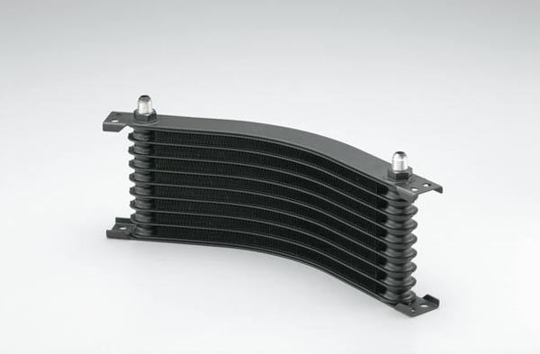 プロト F89-1050B ラウンドオイルクーラーコア ブラック H119.7×W332.6×T32mm 9段 #6 冷却 パーツ PLOT