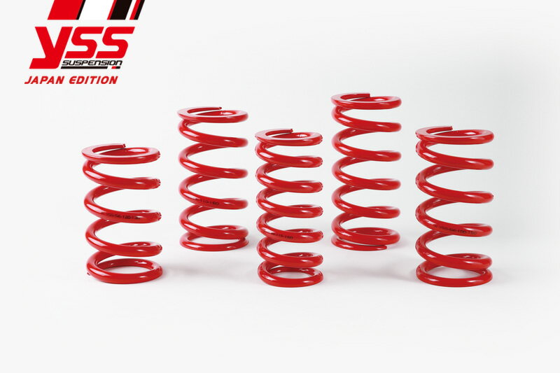 PMC ピーエムシー 120-32100111 YSS モノショック用スプリング ID56 80N/mm レッド 全長150mm 1本入 補修部品