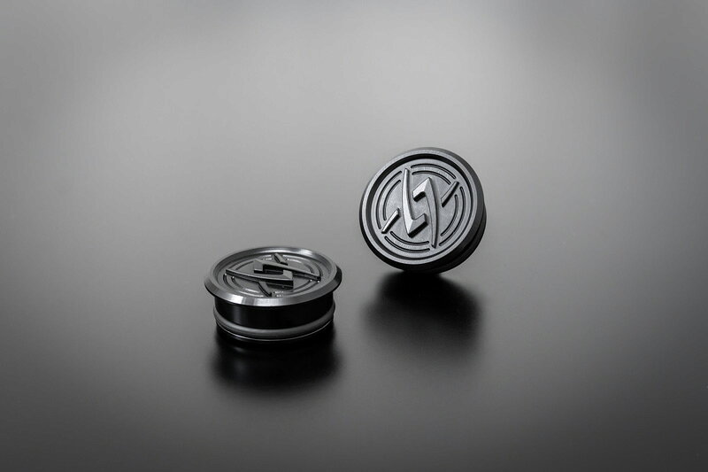 PMC ピーエムシー 189-1154 ARCHIロゴプラグシリーズ フレームフロント ブラック Z900RS/CAFE