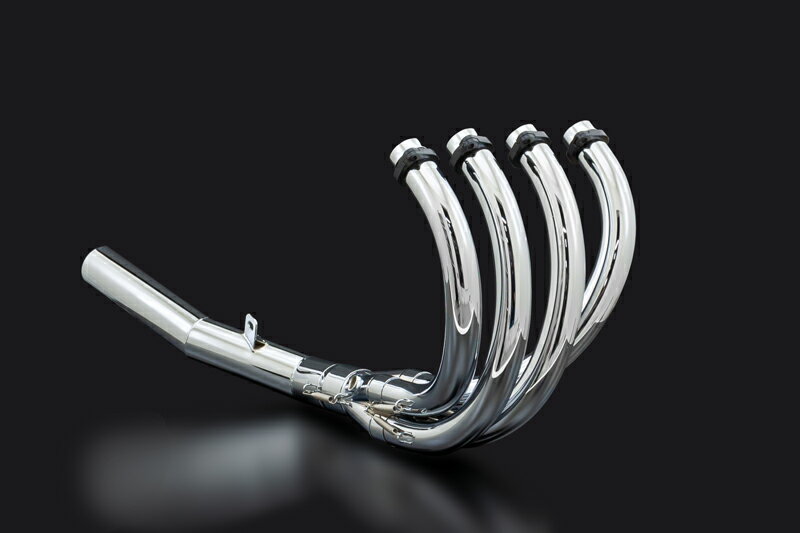 PMC ピーエムシー 189-2036 ARCHI アーキ 427 ショート管マフラー 6ピース 公道使用不可 メッキ Z900RS/CAFE マフラー エキパイ