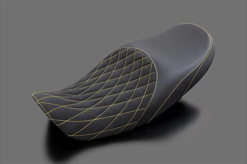 PMC ARCHI 189-1953 ヴァイパーシート ステッチ イエロー Z900RS CAFE バイク