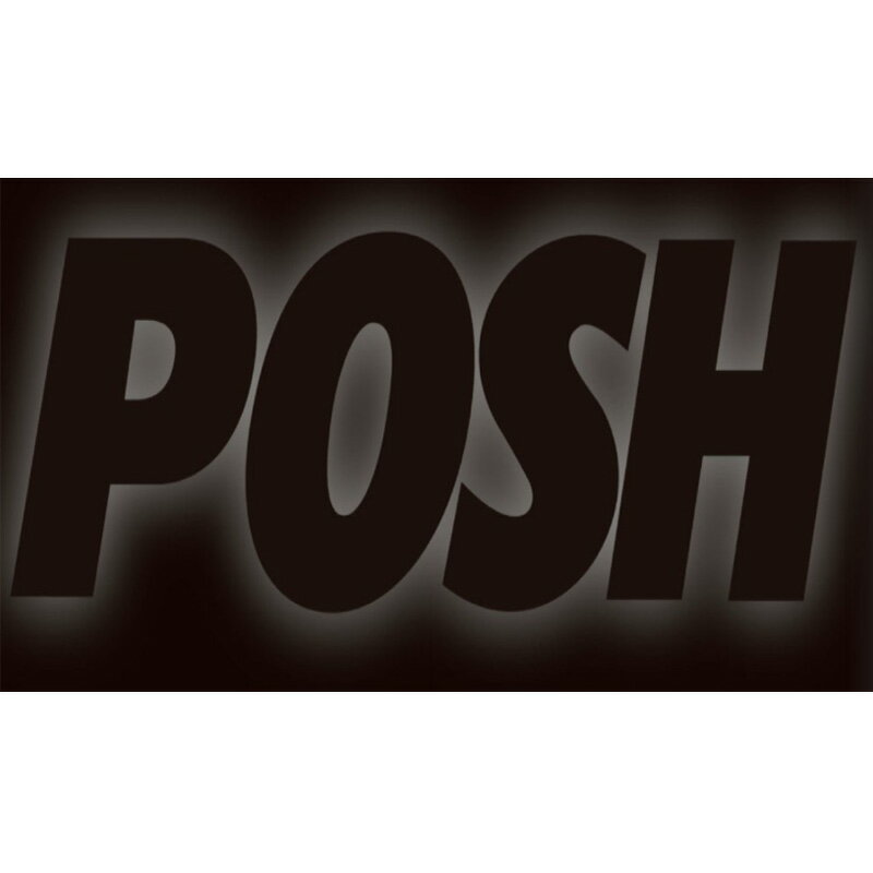 POSH Faith ポッシュフェイス 000226-OB PERFORMERヌキモジ オーシャンブルー ステッカー