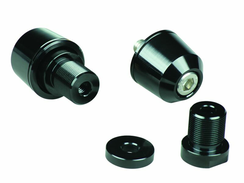 POSH Faith ポッシュフェイス 031088-06-10 ソリッドバーエンド M17 ブラック カワサキ用