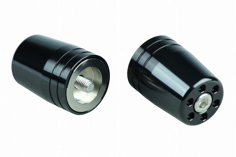 POSH Faith ポッシュフェイス 031579-06-10 ウルトラヘビーバーエンド タイプ1 ブラック M8 カワサキ用