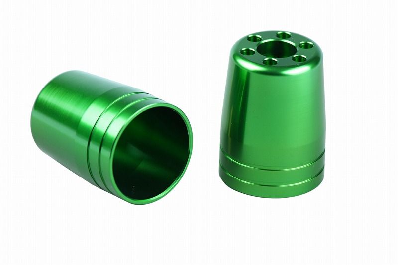 POSH Faith ポッシュフェイス 031879-LG-10 アウターカバー 片側 ウルトラヘビーバーエンドタイプ1/M8用 ライトグリーン 1個入 補修部品(2)