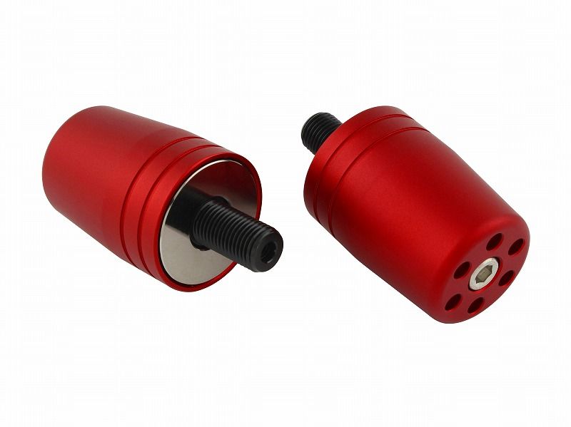 POSH Faith ポッシュフェイス 031969-22-10 ウルトラヘビーバーエンド タイプ1(マットカラー) マットレッド M12 スズキ用