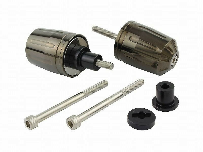 POSH Faith ポッシュフェイス 033689-66-10 ウルトラヘビーバーエンド タイプ2 ブラッククローム M6 カワサキ用