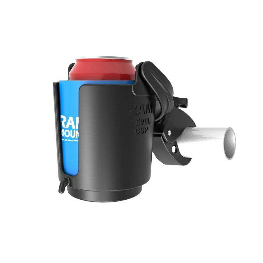 ラムマウント RAM-B-132-400U ドリンクホルダー(S)＆タフクロー(S)セット φ15.9-28.9mm対応 一体式 ブ..