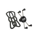 ラムマウント RAM-HOL-UN10BU Xグリップ(M)スマホホルダー テザー付 ブラック 1インチボール 1個入り
