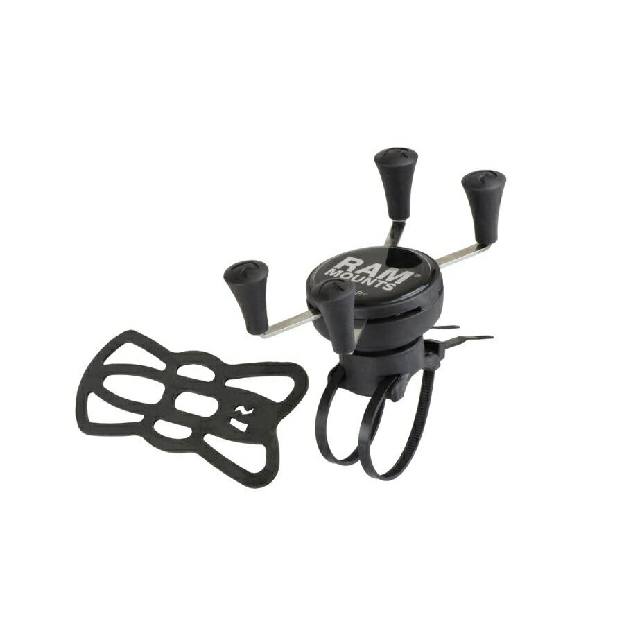 ラムマウント RAP-274-1-UN7U Xグリップ(S)＆EZ-On/Offマウントセット φ12.7-42.6mm対応 ブラック 1個入り スマホ