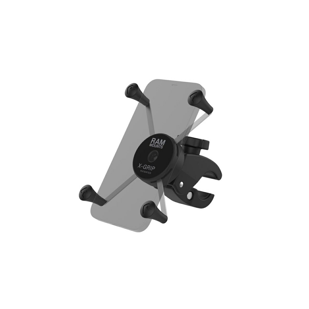 ラムマウント RAM-HOL-UN10-400-2U Xグリップ(M)＆タフクロー(S)セット φ15.9-28.9mm対応 一体式 ブラック 1個入り スマホ