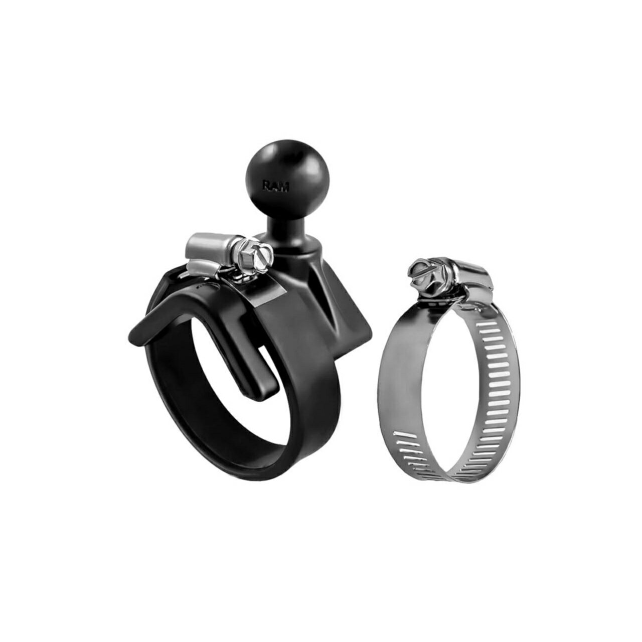 ���ޥ���� RAM-B-108BU �٥�ȥ����ץ١��� ��25.4-53.3mm�б� �֥�å� 1������ܡ��� 1������