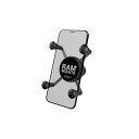 ラムマウント RAM-HOL-UN7BU Xグリップ(S)スマホホルダー テザー付 ブラック 1インチボール 1個入り