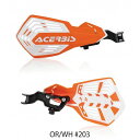 ACERBIS AC-24297OR/WH K-FUTURE ハンドガード オレンジ/ホワイト EXC 250/350 EXC-F等 バイク ハンドル 周辺 パ...
