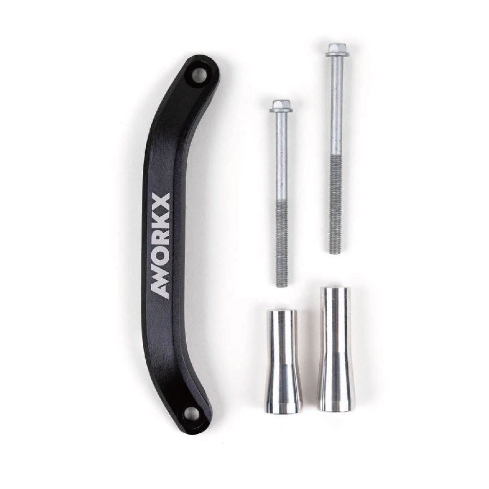 AWORKX AW-20324 リアリフティンググラブバー ブラック SX(F) EXC(F) TC/FC TE/FE等 バイク