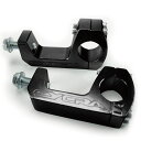 CYCRA CY24094BK Uクランプセット ブラック タイプ2 バイク ハンドガード 補修 パーツ