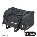 ラフ&ロード RR9036BK ラフリアバッグ ブラック 41〜53L バイク カバン 収納 大容量