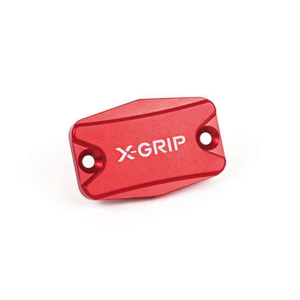 X-GRIP XG-2625-009 ブレーキ/クラッチ ポンプカバー レッド ブレーキテック用 バイク