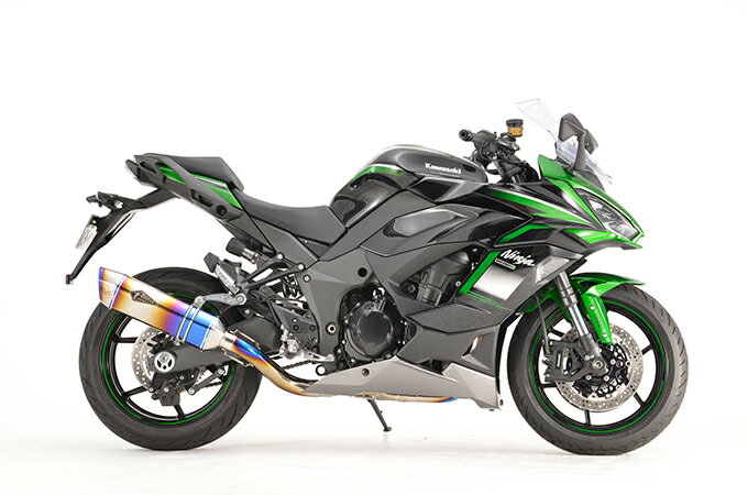 アールズギア RK36-TSSD リアルスペック マフラー シングル/Sタイプ チタンドラッグブルー ニンジャ 1000SX 軽量 サイレンサー バイク 車検対応 政府認証品