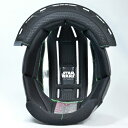 RSタイチ HJP448 インナーライナー ブラック(無地)/グリーンステッチ L(15mm) RPHA11 ボバ フェット 標準 ヘルメット用補修部品 HJP4489999L