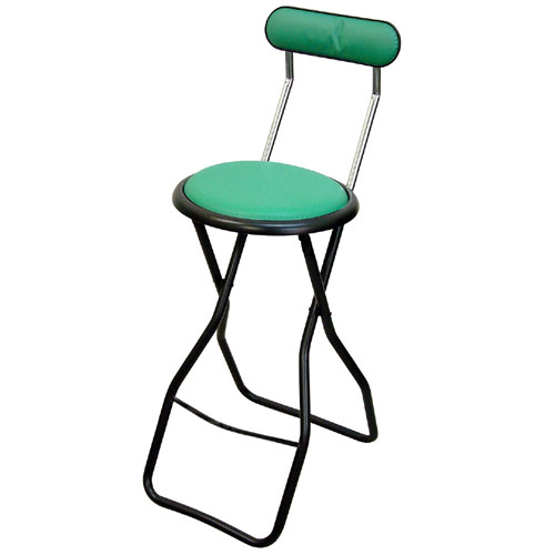 ルネセイコウ H-60 キャプテンチェア ハイタイプ グリーン/ブラックフレーム 3.2kg 1台 折りたたみ フ..