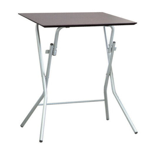 ルネセイコウ SB-645TAD スタンドタッチテーブル645 幅60cm ダークブラウン/シルバー 6.7kg 1台 折りたたみ フォールディング 机 デスク 天然木 完成品 日本製 ルネセイコウ SB-645TAD スタンドタッチテーブル645 幅60cm ダークブラウン/シルバー 6.7kg 1台 折りたたみ フォールディング 机 デスク 天然木 完成品 日本製