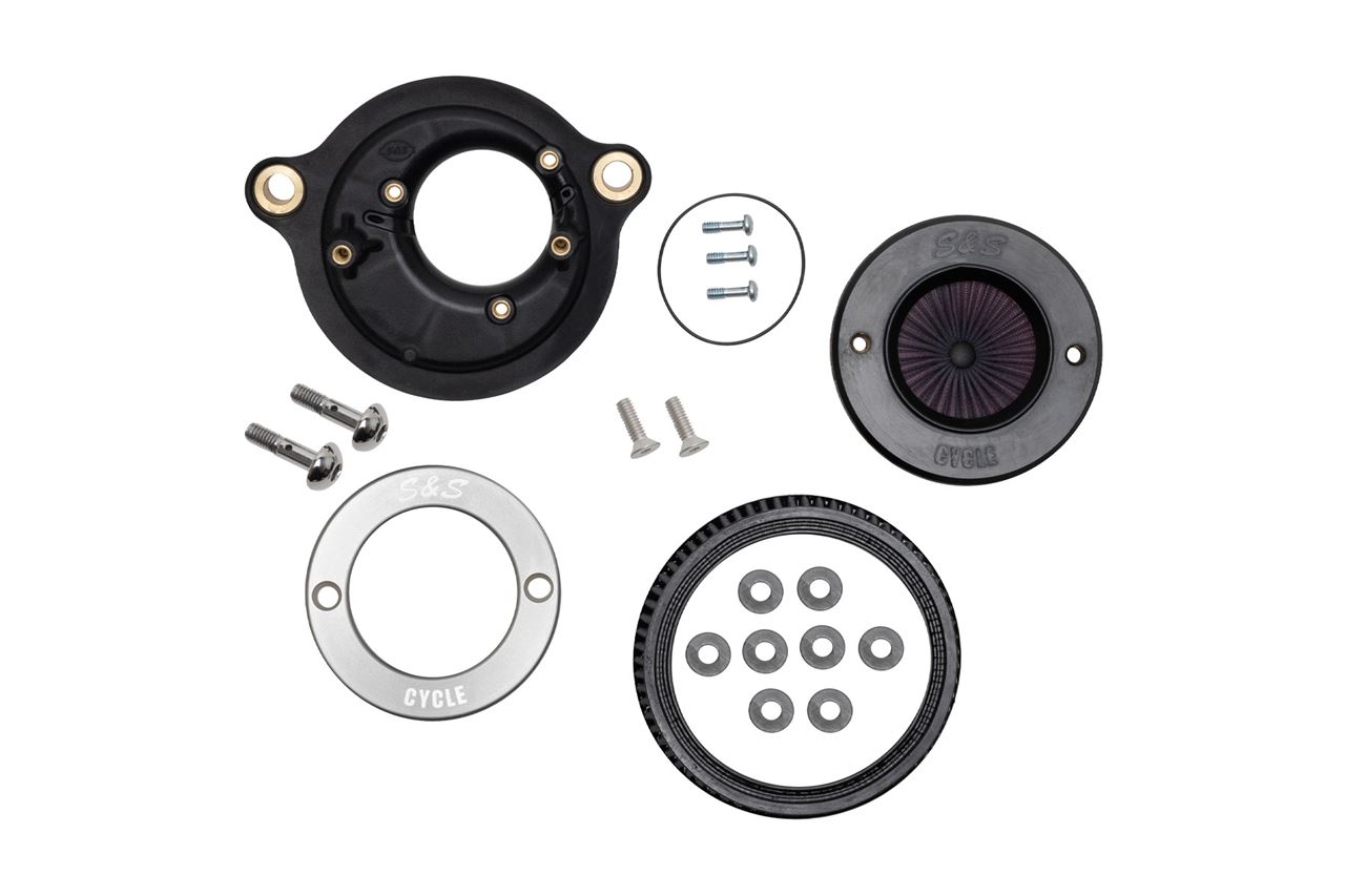 S&Sサイクル 170-0714A エアスティンガーステルス エアクリーナー M8 シルバー ソフテイル ツーリング エンジン パーツ プロト