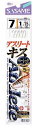 ササメ K152 アスリートキス ベーシックモデル 7号 ハリス1 5本鈎×1セット 投仕掛 釣針 針 はり 釣具 釣り つり