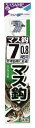 ササメ AA704 マス鈎 糸付 青 6号 ハリス0.8 糸付鈎 淡水 釣針 針 はり 釣具 釣り つり