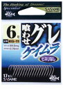 ササメ KG11 喰わせグレ ケイムラ(KEIMURA) 6号 バラ針 釣針 針 はり 釣具 釣り つり