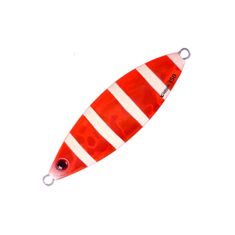 シャウト 185CD クレイドル レッドゼブラグロー 80g 疑似餌 ルアー ジグ 仕掛け 釣具 釣り つり