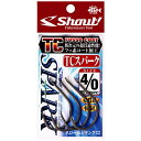 シャウト 209TC TCスパーク フッ素コートブラック 2 12本入 釣針 針 はり フック ライトジギング 釣具 釣り つり