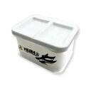 ササメ YEC9 ヤイバウルフエサケース ダブル エサ入れ 釣具 釣り つり