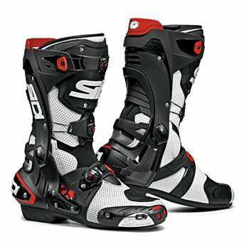 シディ SIDI REX AIR レックス エアー レーシングブーツ ホワイト/ブラック 40/25.5cm バイク 靴 くつ ブーツ