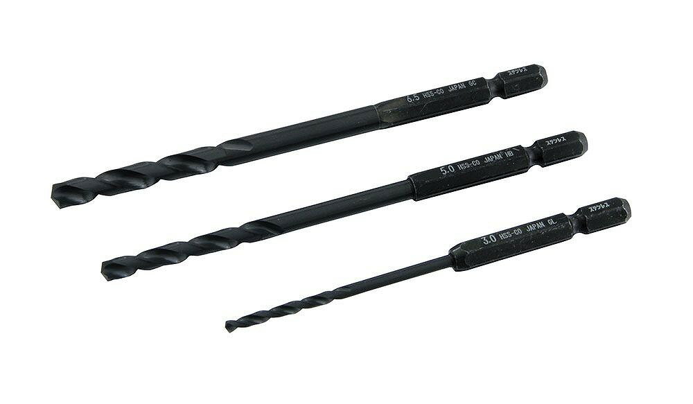 スエカゲツール CD47 六角軸ステンレス用ドリル 4.7mm 1本入 工具 ステンレス 鉄 穴あけ作業