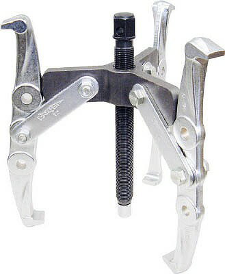 スーパーツール GT200 ギヤープーラGT型 被引抜物の直径80~200mm 3本爪 作業用品 ベアリング プーリ ギ..