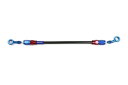 メッシュ ブレーキホース 300mm ブラックスモークホース/レッド×ブルー ST-SD スウェッジライン SAKB-1113M-0300 イージーオーダーホー...