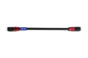 メッシュ ブレーキホース 300mm ブラックスモークホース/レッド×ブラック SF-SF スウェッジライン RAKB-1010M-0300 イージーオーダーホ...