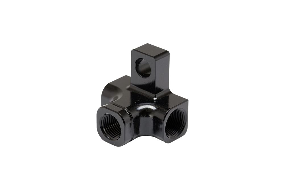 スウェッジライン SLP411B スイッチマウントアダプター ナローナット用 垂直取付タブ(M6)付 ブラック 1..