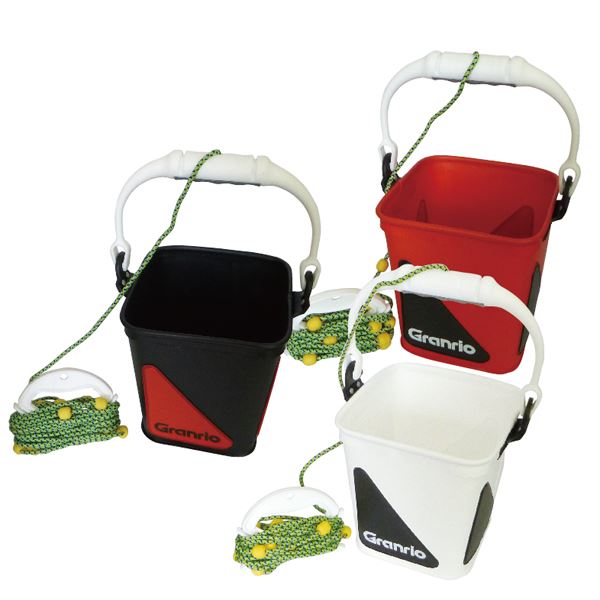 タカ産業 010710 400-角 スーパー水汲み角型 21×21×21cm 色指定不可 1個 バケツ ロープ付 釣り用品 釣..