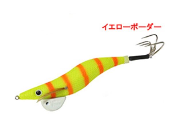 タカ産業 440951 TK-030 タコパラ エギ2 35g(3.5寸) イエローボーダー ルアー 疑似餌 5本針 仕掛け タコ釣り 釣具 つり フィッシング TAKA